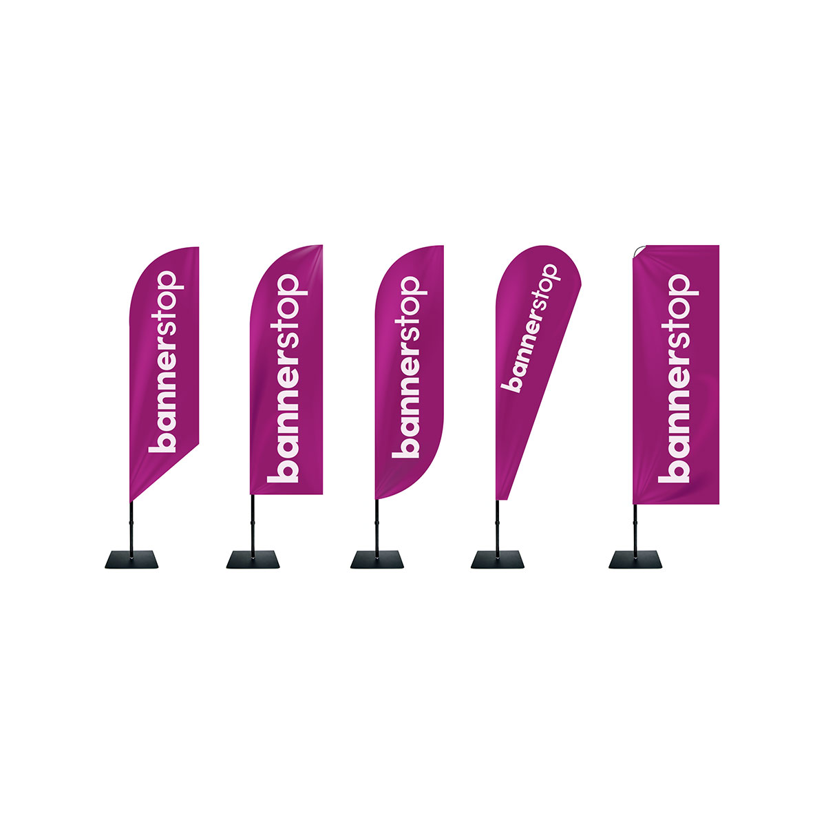Beachflag-Set Premium 