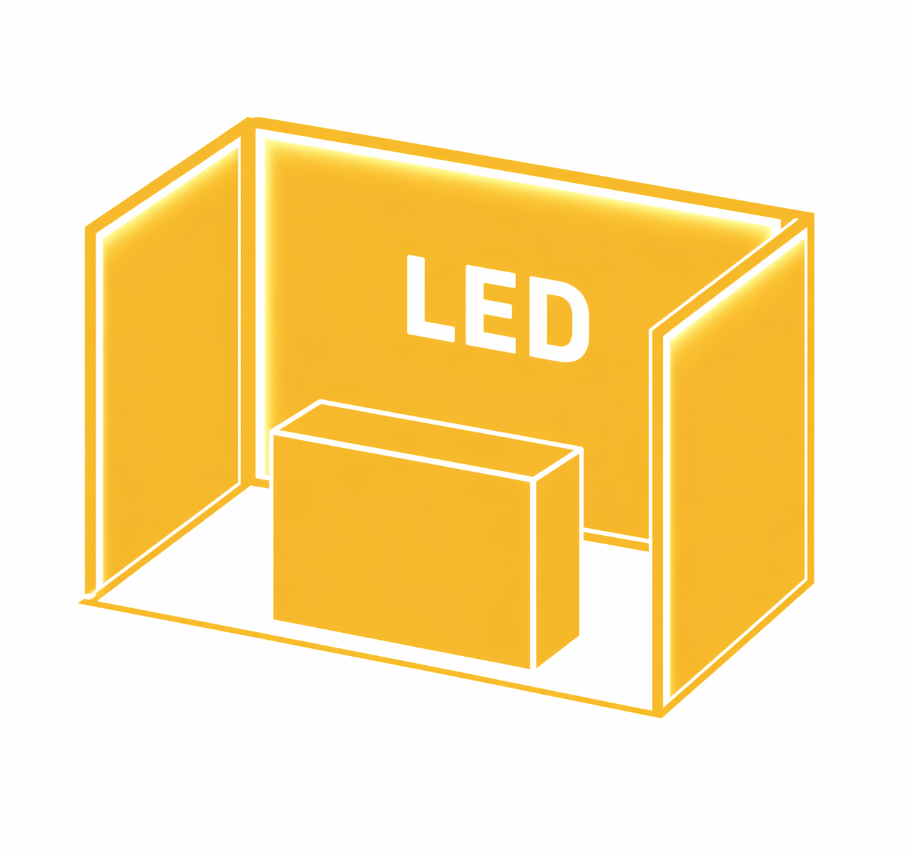 Stand fieristici a LED