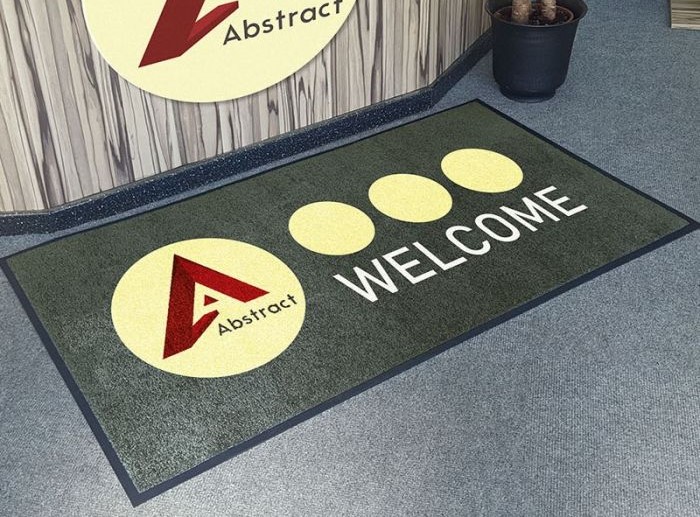 Tappeto antisporco Standard con stampa del logo